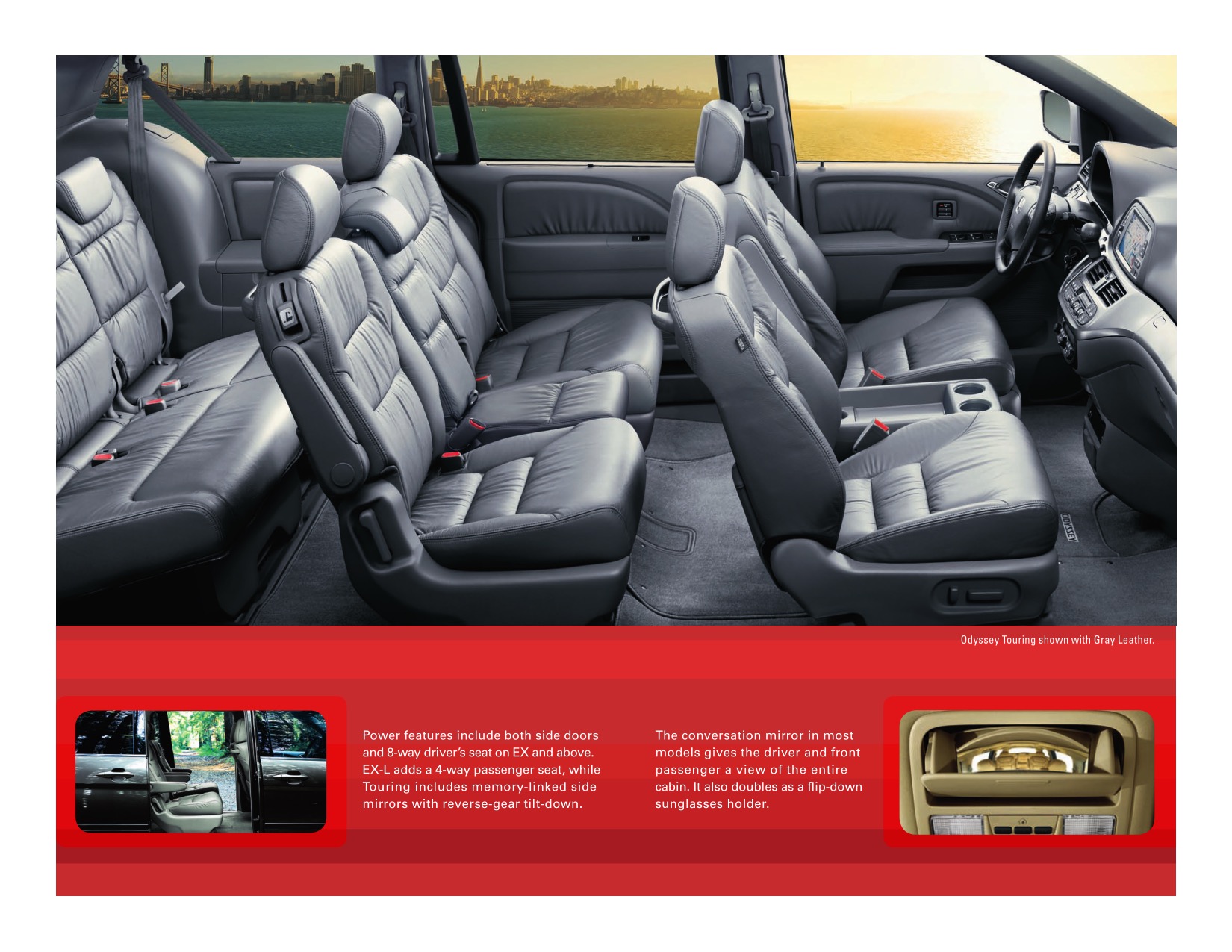 2010 Honda Odyssey Brochure Page 16